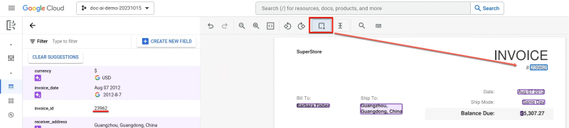 Manually capturing data on a document