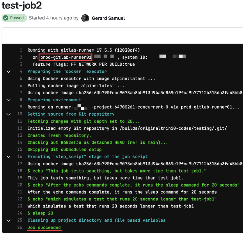 Viewing test-job2